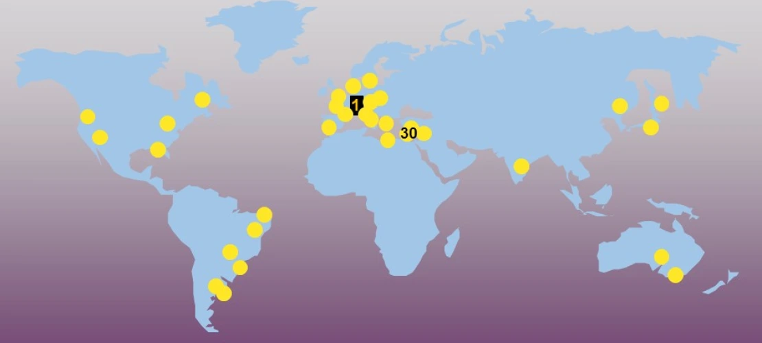 30 ISL Locations Map